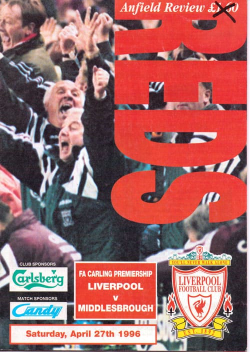 Liverpool FC v Middlesbrough FC